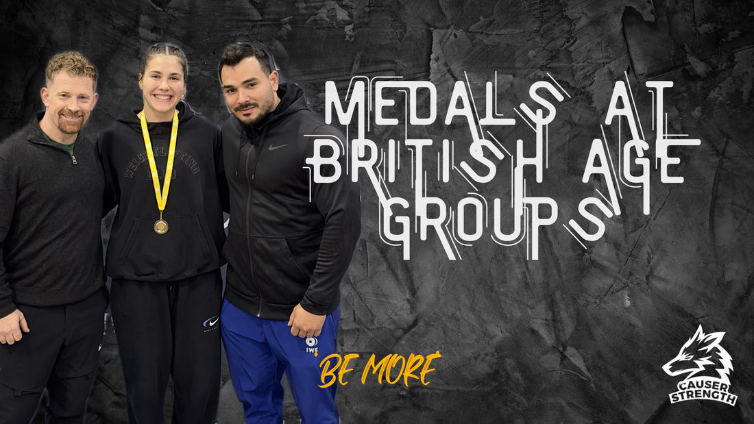 Causer Strength Athletes Shine at British National Age Group Championships in Leed