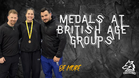 Causer Strength Athletes Shine at British National Age Group Championships in Leed